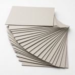 Creapack Mukavva 10 Adet, 50X35 Cm, 1 Mm, Sert Gri Mukavva Kartonu - 50 x 35 cm
