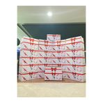 CREARTHOME 10 Adet Kırmızı Çeyiz Kolisi 58x33x25 Bohça Kutusu Kolisi Gelin Çeyizi Kutusu Tek Oluklu Bohça Kutu