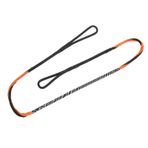 Create idea Bowstring Yedek EK Toplayıcı ile Uyumlu R9 Tatar Yayı 120 Lbs için 20 Tel Uzunluk 43,8 cm HMPE Malzeme Arbalet Turuncu ve Siyah