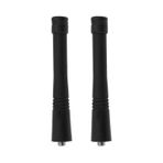 Create idea Motorola CP200 CP200D HT1550 HT1250 HT750 HT600 GP300 GP340 Walkie Talkie ile Uyumlu 2 adet İki Yönlü Telsiz VHF 146-174MHz Güdük Anten