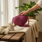 Creatif La Femme Sevgililer Günü Kalp Çanta - 15 - Gülkurusu