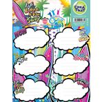 CreaTiket 1233 Kabartmalı Defter Sörf Etiket