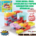 Creative Blok 75 Parça - Slide Blocks 75 Parça - Lego Oyuncakları - Yaratıcı Top Oyunu - Creative Le