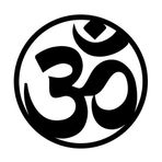 Creative Concept Ideas OM Namaste Daire Sembolü CCI Çıkartma Vinil Çıkartma|Arabalar Kamyonlar Kamyonetler Duvarlar Dizüstü Bilgisayar|Siyah|5,5 x 5,5 inç|CCI2519