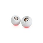 Creative Pebble Se - Usb-C - 16W Multimedya Stereo Hoparlör Seti - Rgb Aydınlatmalı - Beyaz