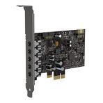 CREATIVE Sound Blaster Audigy Fx V2 yükseltilebilir yüksek çözünürlüklü dahili PCI-e ses kartı, gizli 5.1 ses ve sanal surround, Scout modu, PC için SmartComms kiti