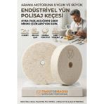 Creatividad Solutions 2 Li Polisaj Keçesi 80MM | Sert Yün Disk | Metal, Altın, Gümüş Için Ayna Parlaklığı 723185