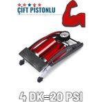Creatividad Solutions Ayaktan Çift Pistonlu Lastik Şişirme Pompası 425582