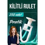 Creatividad Solutions Kilitli Perde Düğmesi Perde Ruleti Perde Düğmesi 250 Adet 721328