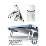 Creatividad Solutions Lukas Schneider Serisi 2’li Gri Laptop Standı - Ergonomik 2 Kademeli Yükseltici 722892