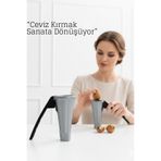 Creatividad Solutions Metal Konik Fındık ve Ceviz Kırıcı - Döküm Ceviz Fındık Kıracağı 722353