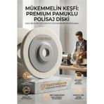 Creatividad Solutions Sert 100MM Yün Polisaj Flap Keçe - Matkap ve Spiral Uyumlu Metal Cam Parlatma Çarkı 723110