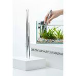 Creatividad Solutions Uzun 30 cm Çelik Cımbız - Akvaryum Maşas 719807