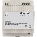 Creatorally 60W Voltaj Dönüştürücü Dın Ray Montajlı Trafo Endüstriyel Güç Regülatörü 100‑240V Giriş 24V (Yurt Dışından)