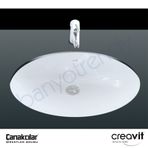 Creavit 37x47 Tezgah Altı Lavabo