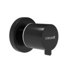 Creavit AC50L.SYM 1/2 Siyah Mat Aç Kapa Ara Kesme Valfi