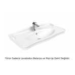 Creavit AN100 100 cm Antik Etajerli Lavabo