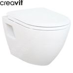 Creavit Asma Klozet Beyaz TP325 + YAVAŞ KAPANIR KAPAK DAHİL