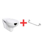 Creavit BD320 Bedensel Engelli Asma Klozet ve Kapak+Tutamak