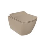 Creavit Cappucino EG321-11CM00E-0000 Elegant Rim-Off Kanalsız Asma Klozet