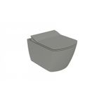 Creavit Cool Grey EG321-00CG00E-0000 Elegant Rim-Off Kanalsız Asma Klozet