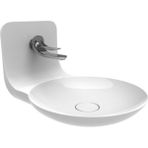 Creavit Crevıt Foglia 45 cm Set Üstü Lavabo Batarya Düzenli FG045 - Beyaz