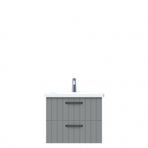 Creavit D10 Next Lavabo Dolabı Tezgah Altı 2 Çekmeceli 65 cm Gri Lake