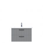 Creavit D10 Next Lavabo Dolabı Tezgah Altı 2 Çekmeceli 80 cm Gri Lake