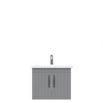 Creavit D10 Next Lavabo Dolabı Tezgah Altı Kapaklı 65 cm Gri Lake