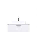Creavit D10 Next Lavabo Dolabı Tezgah Üstü 1 Çekmeceli 100 cm Beyaz Lake