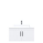 Creavit D10 Next Lavabo Dolabı Tezgah Üstü Kapaklı 100 cm Beyaz Lake