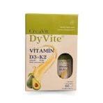 CreaVit DyVite Vitamin D3K2, Avokado Yağlı, Limon Aromalı Takviye Edici Gıda, 20 mL