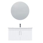 Creavit E10 Lake Kapaklı Erine Lavabolu Banyo Takımı 100 cm