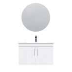 Creavit E10 Lake Kapaklı Erine Lavabolu Banyo Takımı 85 cm