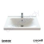 Creavit Eksen 65 cm Etajerli Lavabo