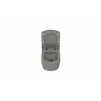 Creavit Elegant Rim-Off Kanalsız Asma Klozet Cool Grey EG321-00CG00E-0000 Creavit Cool Grey KC1103.01.2100E Elegant Droplast Yavaş Kapanan Kapağı Klozet Kapağı
