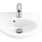 Creavit ET045 Beyaz Etol Etajerli ve Dolap Uyumlu Lavabo