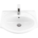 Creavit ET155 Beyaz Etol Etajerli ve Dolap Uyumlu Lavabo