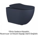 Creavit FE320 Free Asma Klozet Basalt Mat - Mat Siyah
