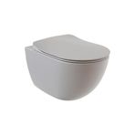 Creavit FE322-00CG00E-0000 Free Rim-Off Cool Grey Mat Kanalsız Asma Klozet