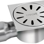 Creavit FS115 10x10 cm Paslanmaz Yer Sifonu