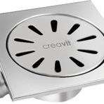 Creavit FS152 15x15 cm Paslanmaz Yer Sifonu