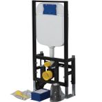 Creavit GR5004 Duvarlar İçi Uygulamalı 3-6 lt Gövde-Yere Hızlı Montaj 3-6 lt Gövde Asma Klozetler İçin Alçıpan