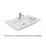 Creavit İdeal 80 cm Etajerli Lavabo