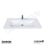 Creavit İdeal 90 cm Etajerli Lavabo