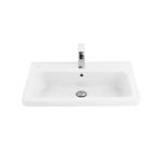 Creavit IP070 Beyaz İpek Etajerli ve Dolap Uyumlu Lavabo