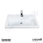 Creavit İpek 80 cm Etajerli Lavabo