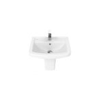 Creavit KY055 55 cm Key Köşeli Yarım Ayaklı Lavabo