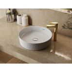 Creavit Loop 40 cm Selçuklu Rölyef Uygulamalı Yuvarlak Çanak Lavabo