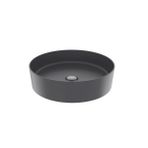 Creavit Loop 45 cm Mat Antrasit Yuvarlak Çanak Lavabo